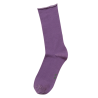 1-1504-C2 ME/WE Γυναικεία Βαμβακερή Μονόχρωμη Κάλτσα Χωρίς Λάστιχο (PURPLE)
